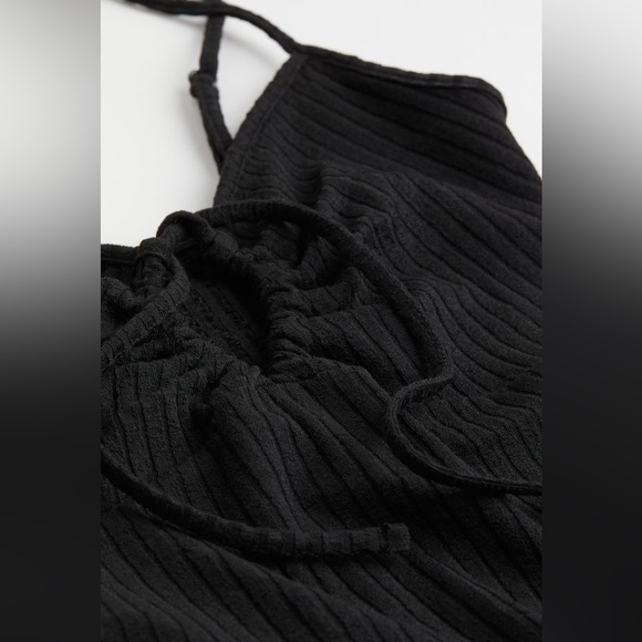 Ribbed Jersey bodycon dress sizes S, M, XL - Picture 2 of 2